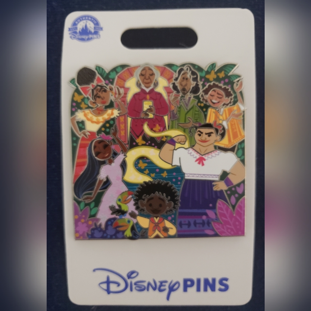 Encanto Supporting Cast Family Madrigal Isabela Bruno Luisa Dolores Disney Pin